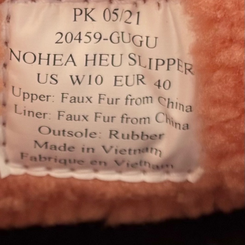 OluKai Women's Nohea Heu Slippers Size 10 Peach Comfy Cozy Hard Sole Trendy - Picture 6 of 7